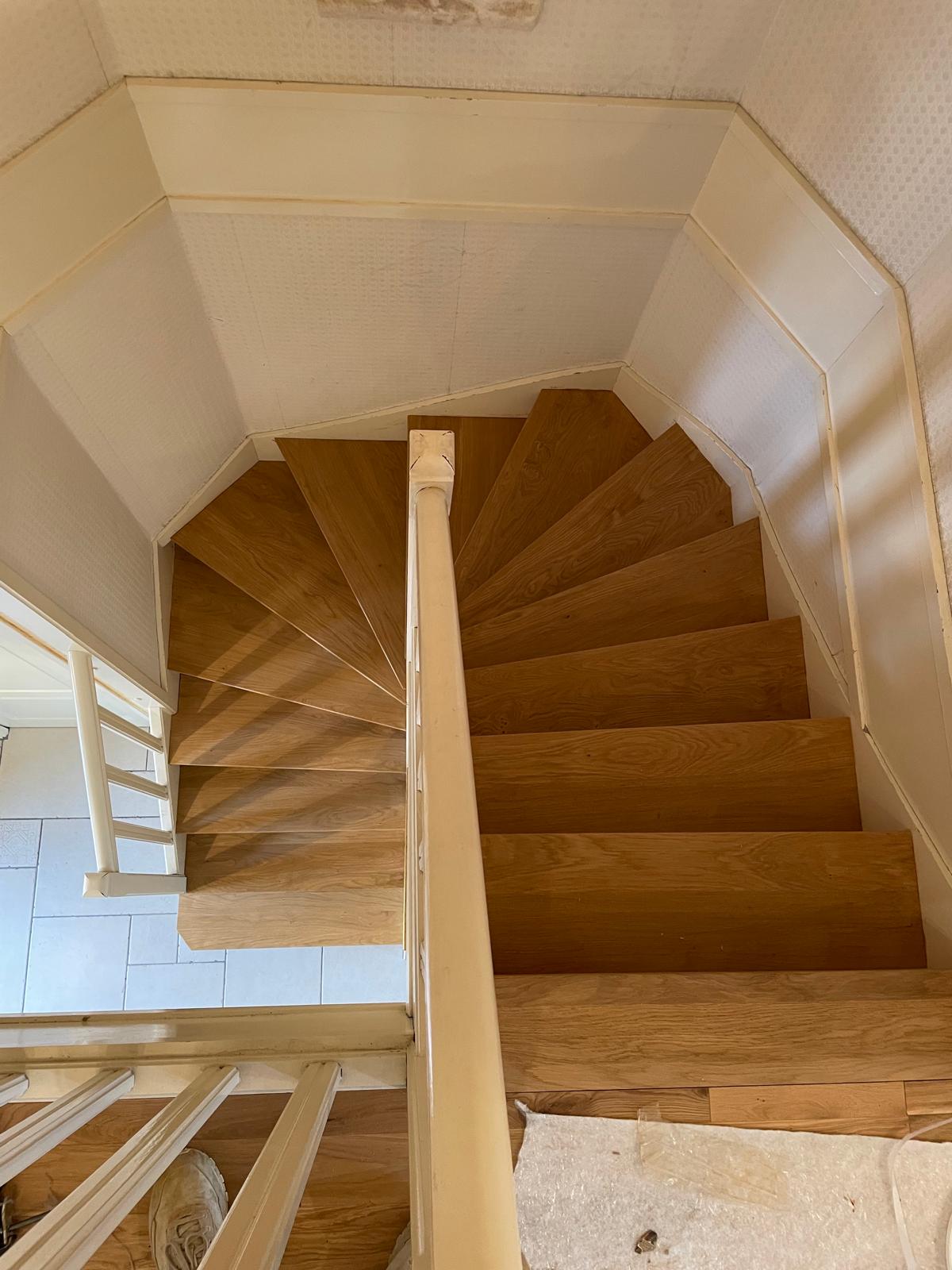 Rénovation d'escalier